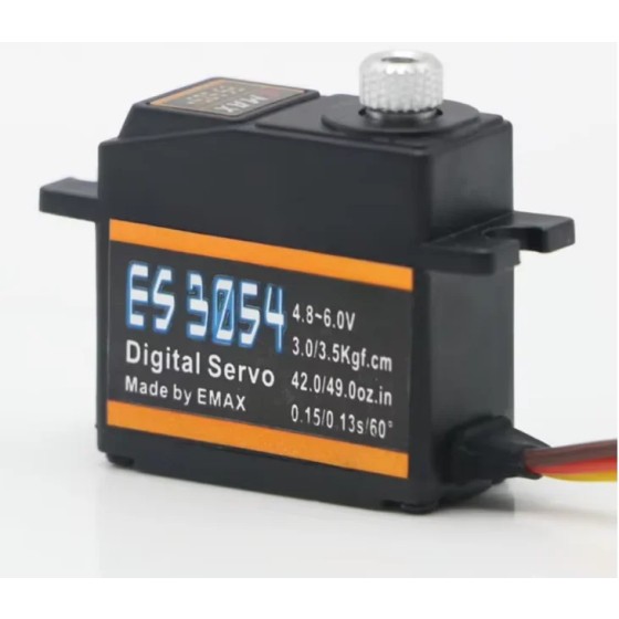 Wholesale EMAX ES3054 17g 3.5kg 0.13sec 23T Metal Gear Digital for RC Airplane ES3154 Upgrade